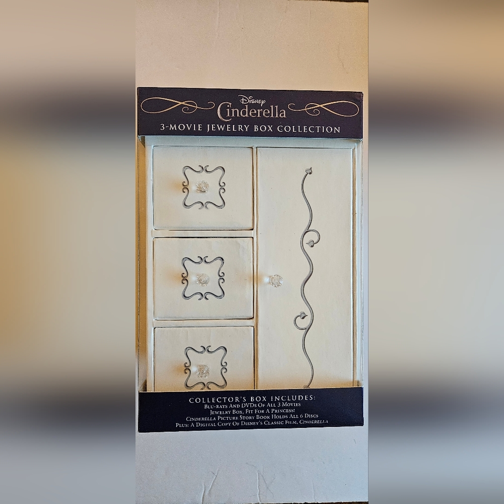 Cinderella Three movie a jewelry box collection